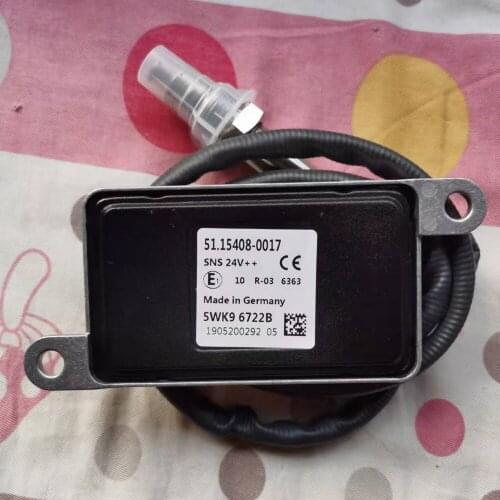 5WK96722B Original Brand New NOX Sensor Nitrogen Oxygen Sensor 51.15408-0017 5WK9 6722B 51154080017 for MAN