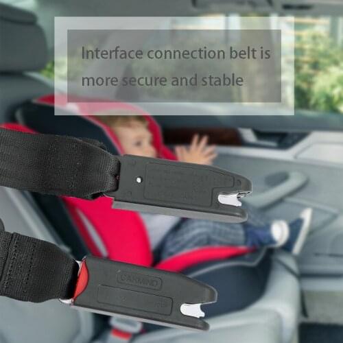 Car Child Safety Seat Interface latch Child Seat Connecting Belt Fixing Band Auto accessories 2019 New