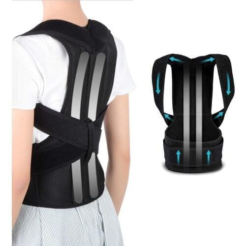 Posture Corrector for Men and Women Back Posture Brace Clavicle Support Stop Slouching and Hunching Adjustable Back Trainer