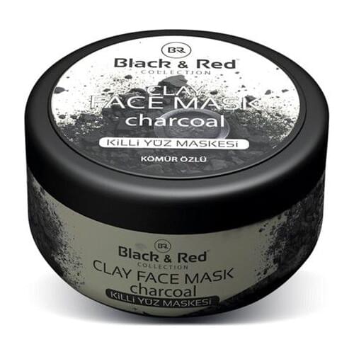 Black Red Kömür Yüz Maskesi - Charcoal 400 g doğal