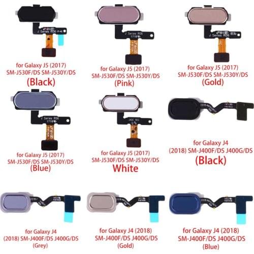 Fingerprint Sensor Flex Cable for Galaxy J5 (2017) SM-J530F/DS SM-J530Y/DS/J4 (2018) SM-J400F/DS J400G/DS
