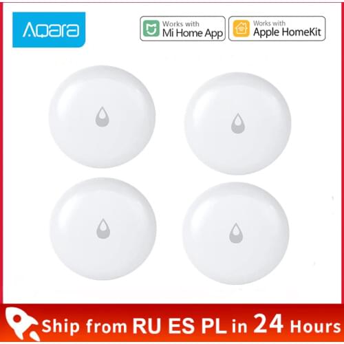 Xiaomi Aqara IP67 Water Immersing Sensor Zigbee Flood Water Leak Sensor Detector Alarm Security Soaking Sensor With Gateway Hub