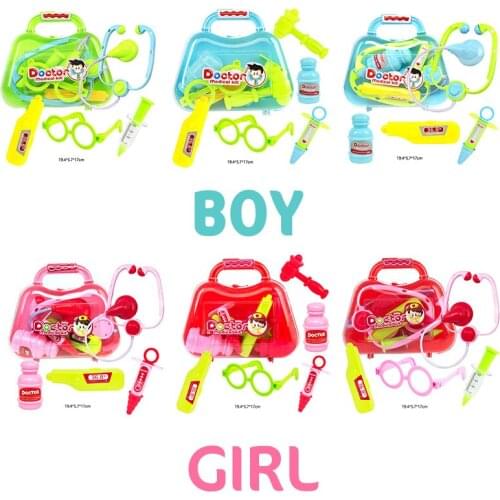 Kids simulation medicine box toys Doctor Play sets interesting pretend play kids doctor play set educational toys doctor toys