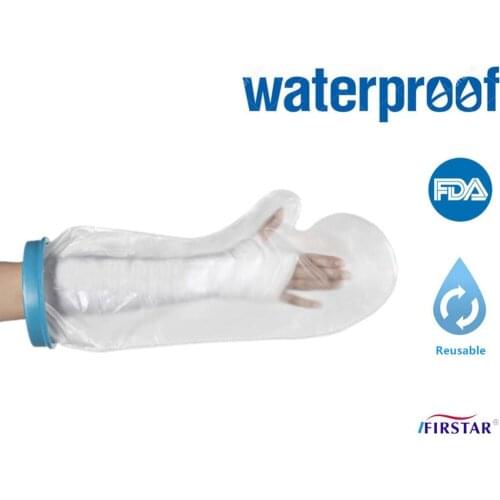 Kids Arm Cast Cover Waterproof Shower Bandage Cast Protector for Shower Bath Watertight Protection to Broken Lower Arm Hand
