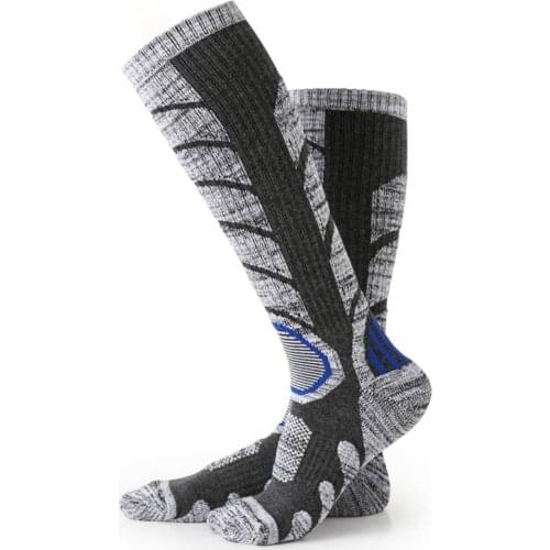 Long Sports Socks Winter Warm Men Women Thermal Ski Socks for Outdoor Cycling Hiking Camping Football Soft Snowboard Socks