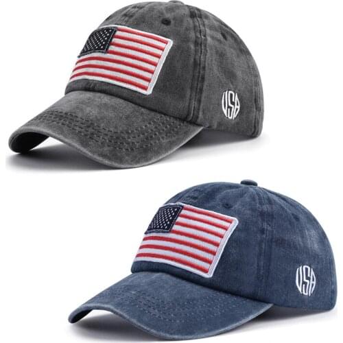 Jovivi Hip Hop Cap Hats Baseball Cap Fashion Hat Summer Caps Street Dancing Cool Hat Women Men Unisex American Flag Sun Cap 1 Pc