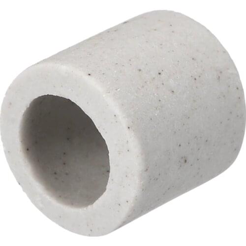 Uxcell 39 Pcs 8mm Dia Ceramic Insulation Tube Single Bore Porcelain Insulator Pipe for Heating Element