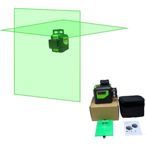 LND Laser Level 360 Vertical And Horizontal Self-leveling Cross Line Green Beam