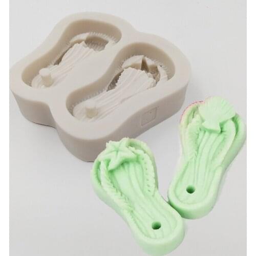 Minsunbak Cake Mold Starfish Conch Shoes Silicone Mold DIY Cake Decoration Chocolate Baking Tool