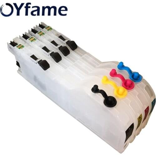 OYfame LC103 Refillable Ink Cartridge With ARC Chip For Brother LC101 LC103 LC105 LC107 LC109 Cartridge for DCP-J152W MFC-J245