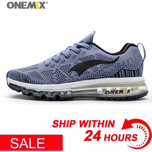 Onemix 2020 Men Light Running Shoes Sneakers Breathable Mesh Marathon Air Cushion Outdoor Athletic Male Shoes Jogging Shoes