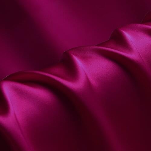 Natural Mulberry Stretch Satin (90% Silk+10% Spandex)16 19m/m Thick 42.5" ( 108cm) 55" (140cm) Width Lady Dressup Silk Fabric
