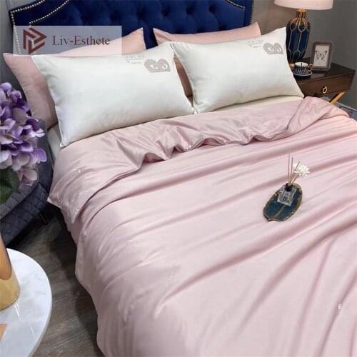 Liv-Esthete Women Pure Pink 100% Mulberry Silk Quilt Duvet Beauty Queen King Filling Top Grade Silk Comforters Cotton Cover