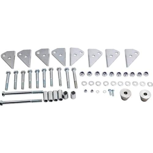 Front and Rear lift 3" For Polaris 800 Ranger Crew IRS Fullsize 2010-2014 For Polaris 500 EFI Ranger