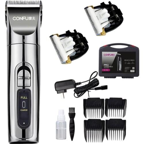 T69 Professional Electric Hair Trimmer Rechargeable Hair Clipper Haircut Beard Trimmer Razor for Adult Men 220V/110V