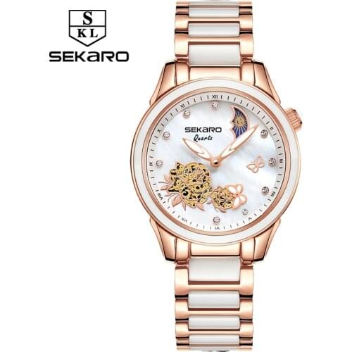 Ceramic Ladies Watch Sekaro China