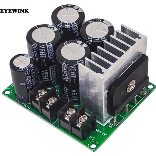 Rectifier filter board non regulated power supply board power amplifier single power supply board maximum current 10A
