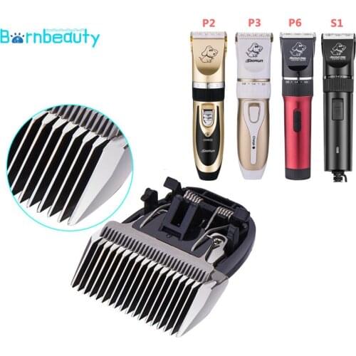 1pc Baorun Original Ceramic High Carbon Steel Blade For Baorun P2 P3 P6 P7 P9 S1 3mm 6mm 9mm 12mm Enhanced Limit Comb+Blade set
