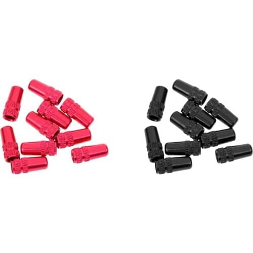 20Pcs Aluminium Bicycle Bike Wheel Tyre Presta Valve Caps Anodized Dust Cover