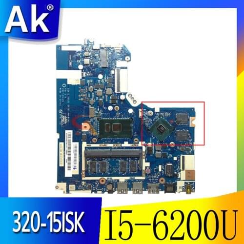 Akemy For Lenovo 320-15ISK 520-15ISK Notebook Motherboard DG421 GD521 DG721 NM-B242 CPU I5 6200U 4G RAM DDR4 100% Test
