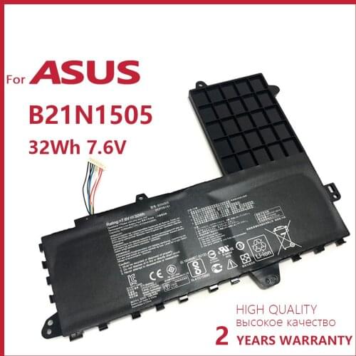 100% NEW B21N1505 7.6V 32WH battery for ASUS E402M E402MA E402S E502S Series Tablet 7.6V 32WH Small size batteria +track code