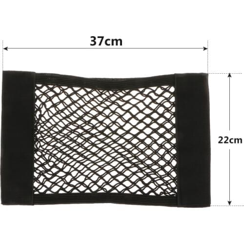 Car Net Trunk Seat Elastic String Bag Luggage Mesh Storage Bag Pocket Organizer Holder Phone Wallet Cage сетка в багажни 37*22cm
