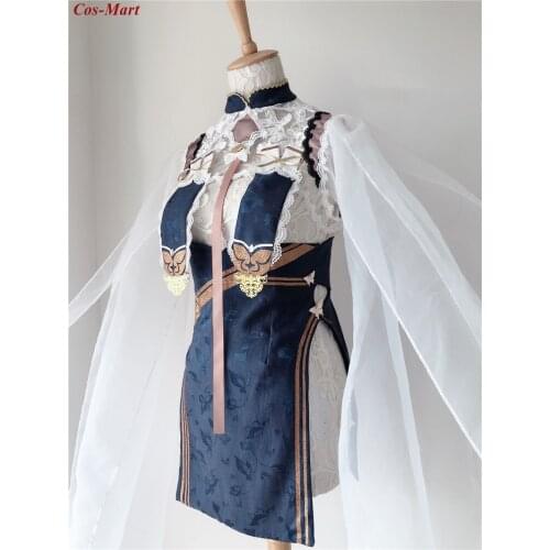 Hot Game Azur Lane HMS Sirius Cosplay Costume Fashion Chinese Printing Cheongsam Activity Party Role Play Clothing Custom-Make