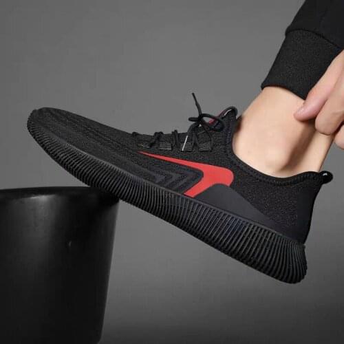 Fashion Light Man Running Shoes Comfortable Breathable Mens Sneaker Casual Antiskid and Wear-resistant Jogging Men Sport Shoes