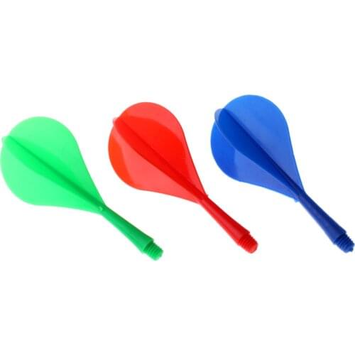 30 Pieces Darts Tails Connecting Rod Tail Darts Shaft Combo