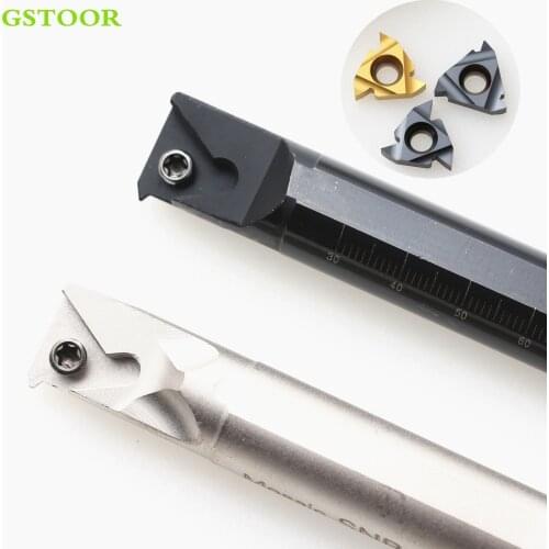 1PC SNR0020R16 SNL0020R16 Threading Tool Sets with 10PCS 16ER 16IR TR NPT ACME GM10 GG20 Turning Tools Lathe Cutter Cutting Sets