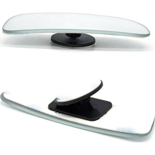 New 2pcs Car Mirror 360 Degree Wide Angle Convex Blind Spot Mirror Parking Auto Motorcycle Rear View Adjustable Mirror Accessori