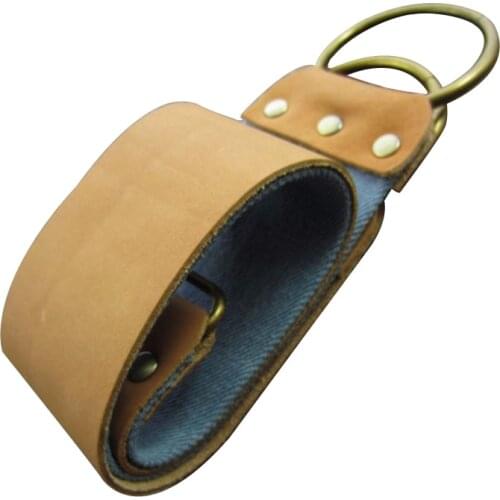 Titan Razor Strop Cowhide Canvas 2 Layer For Sharpening Straight Razors Grinder Cloth
