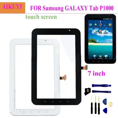 For Samsung Galaxy Tab P1000 P1010 7.0" Touch Screen Digitizer LCD Outer Sensor Glass Replacement Accessories Panel Glass