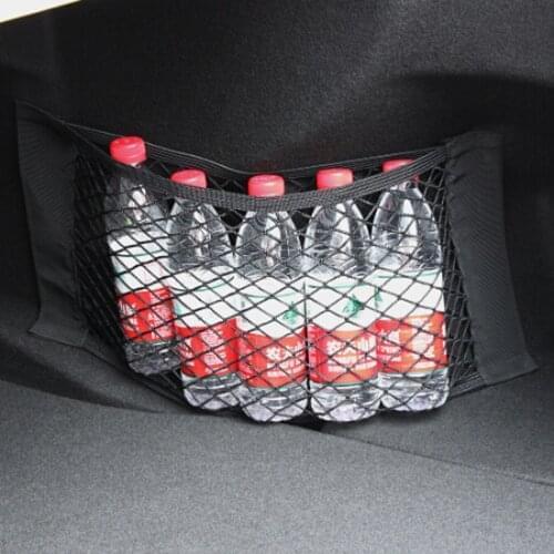 Car Storage Bag Mesh Net Bag Pocket for hyundai veloster audi a4 b8 chrysler 300 mustang 2016 honda crv civic 2017 subaru wrx