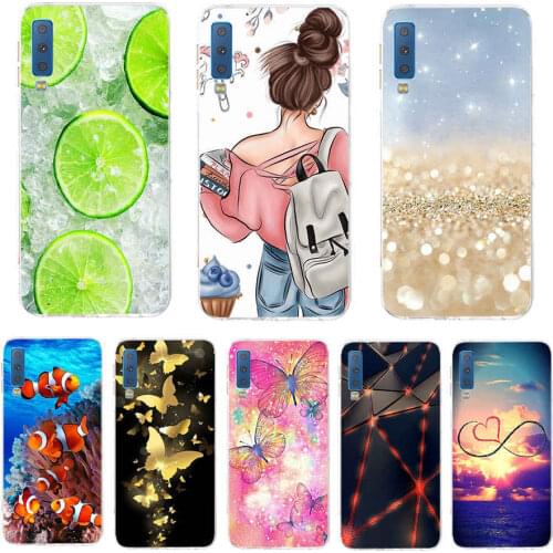 Silicone Cover For Samsung Galaxy A7 2018 Case A750 A750F Case 6.0' TPU Phone case For Samsung A 7 2018 750 750F Fundas Coque