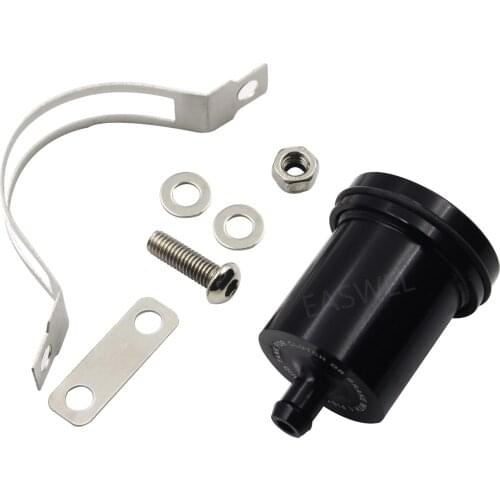 Motorcycle Brake Clutch Master Cylinder Fluid Reservoir Oil Tank Cup Universal
