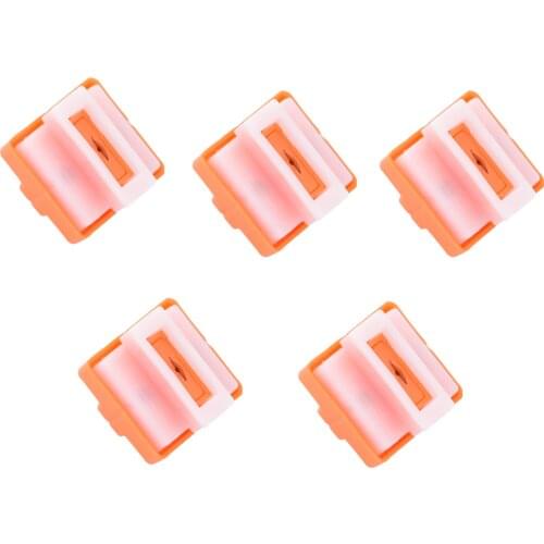 A4 Universal Replacement Blade Hidden Utility Knife Safety Plastic Spare Cutter Automatic Security Safeguard Accessories