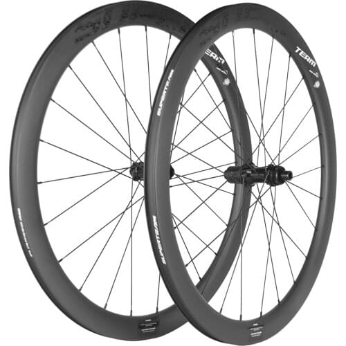 SUPERTEAM Cyclocross Bike Wheelset 700C Bicycle Carbon Wheels Sapim Spokes Disc Brake UCI Quality