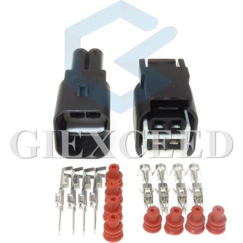 2 Sets 4 Pin 936293-2 936254-2 Waterproof Automotive Sealed Connector Female Male Car Cable Sockets