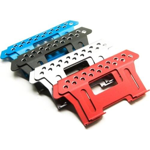 2Pcs Metal SCX10 Side Pedal Plate For Axial SCX10 Side Step Sliders 1:10 Scale RC Crawler Car 5 Colors
