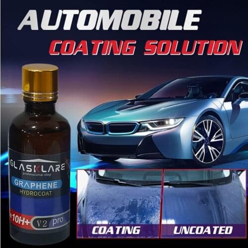 50ML Car Glass Ceramic Coating Waterproof Care Liquid Anti-scratch Super Hydroph
