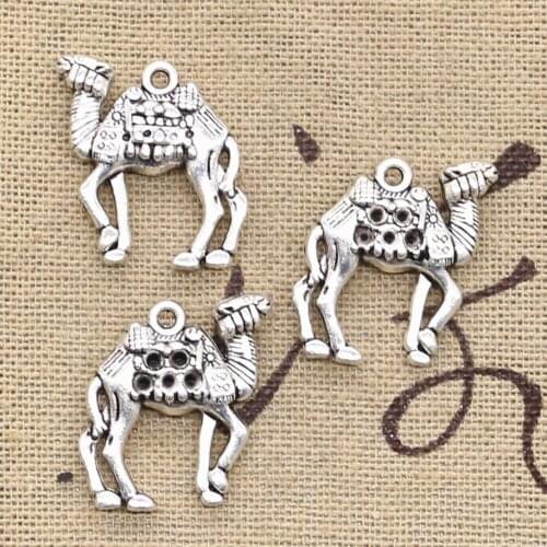 6pcs Charms Desert Camel 21x22mm Antique Making Pendant fit,Vintage Tibetan Silver color,DIY Handmade Jewelry