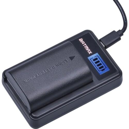 1x 2650mAh LP-E6 LP E6 E6N Camera Battery +LCD USB Charger for Canon DSLR EOS 60D 5D3 7D 6D 70D 90D 5D Mark II III EOS R R5 R6