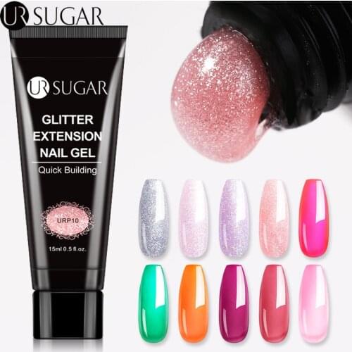 UR SUGAR Acrylic Nail Gel For Nails Extension Finger nail art Acrylic gel Varnish hybrid 15ML Extend UV Gel Polish