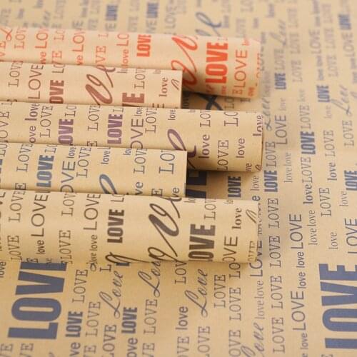 20pcs/set Newspaper Paper Packaging Flower Wrapping Paper for Christmas&Party Thanksgiving scrapbook paper