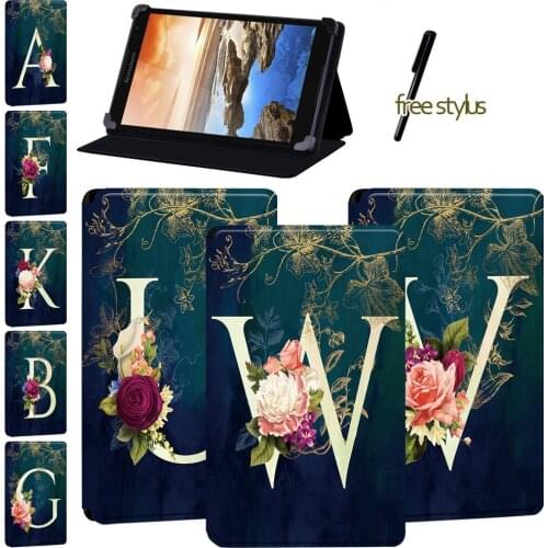 Case for Lenovo Tab 8/Yoga Tab 4 Plus/thinkpad Tablet 2/Tab S8 - 50/Lenovo YogaBook 10.1 Anti-fall Letter Flip Tablet Case + Pen