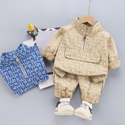 Children Clothing For Boys Sport Suit Full printe Autumn Boys Clothes Kids Costume Outfit Toddler Boy Clothing Sets 1-5 Years