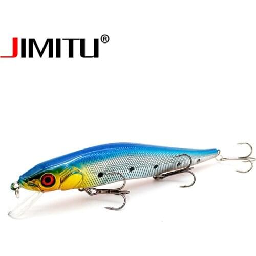 JIMITU Wobbler Jerkbait Minnow 14cm 23.5g Big Fishing lure Jigging Swimbait pesca mar hue isca artificial hard baits leurre Fish