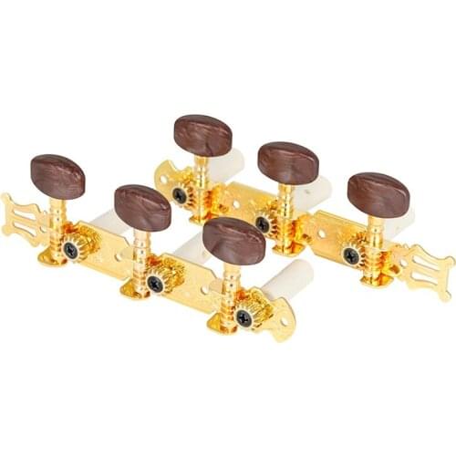 HK.LADE 1 Pair Elegant 3R3L Tuning Mechanical Pegs Tuner Peg Spare Parts for Electric Guitar
