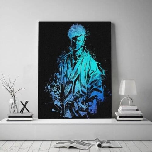 Canvas Paintings Wall Art HD One Punch Man Print Anime Japan Poster Home Decor Gift Modular Pictures For Bedroom No Framework